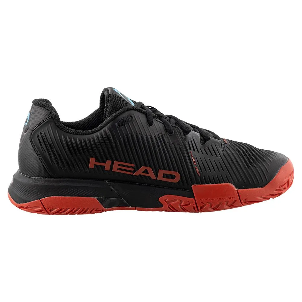 Men's Revolt Pro 4.0 Pickleball Shoes Black and Red