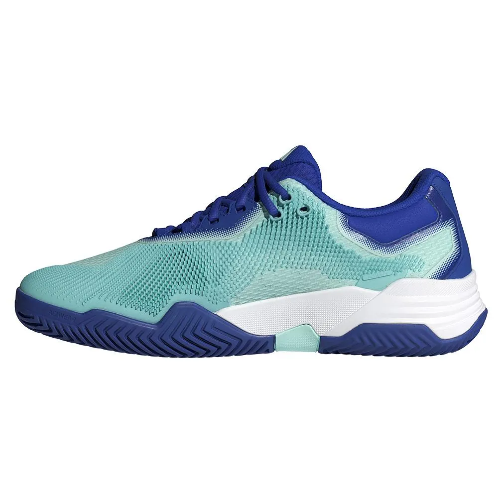 Mens Solematch Control 2 Tennis Shoes Semi Flash Aqua and Lucid Blue