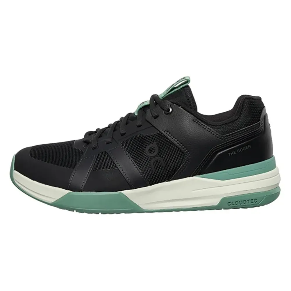 Men's The Roger Clubhouse Pro Tennis Shoes Black and Green