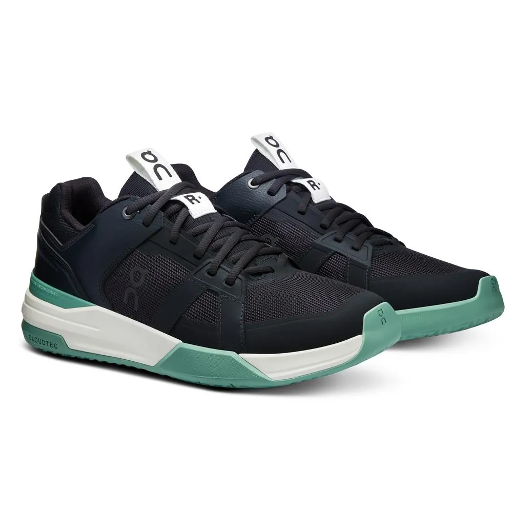 Men's The Roger Clubhouse Pro Tennis Shoes Black and Green