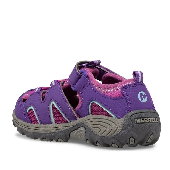 Merrell Toddlers Hydro H2O Hiker Sandal Closed Toe Purple