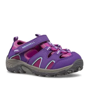 Merrell Toddlers Hydro H2O Hiker Sandal Closed Toe Purple