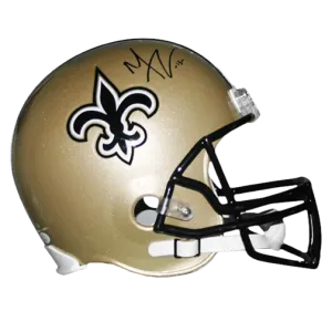 Michael Thomas New Orleans Saints Autographed Full Size Football Replica Helmet (JSA)