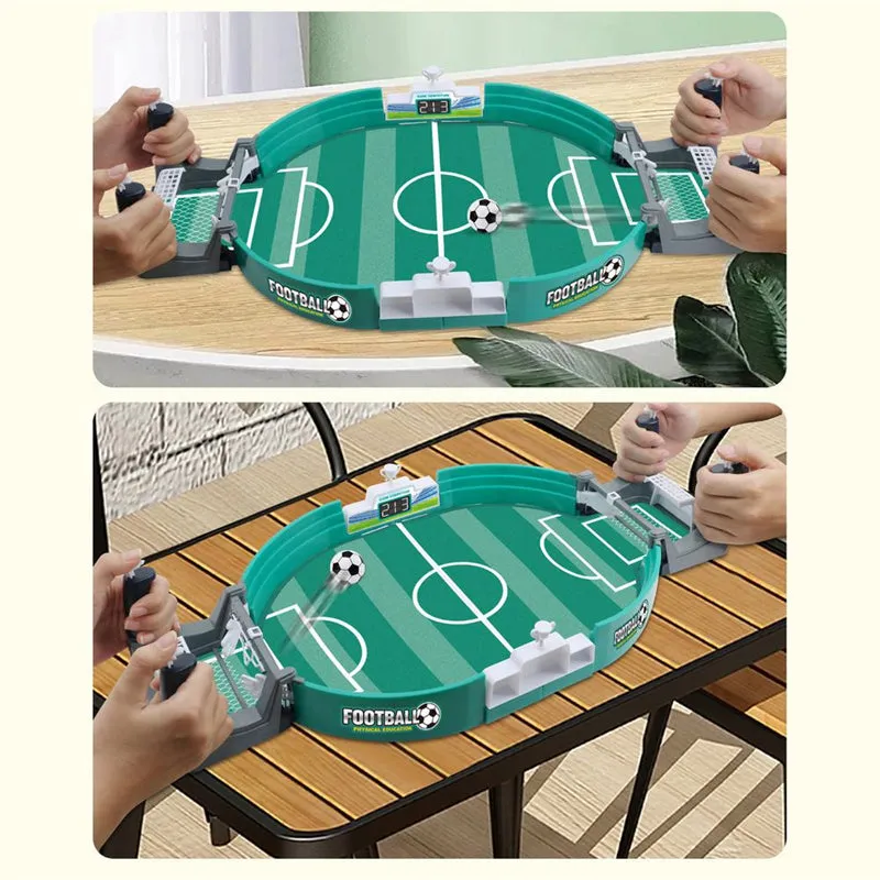 Mini Tabletop Soccer Game Desktop Interactive Soccer Game Toy for Kids Adults