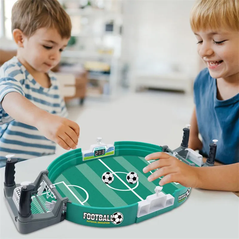 Mini Tabletop Soccer Game Desktop Interactive Soccer Game Toy for Kids Adults