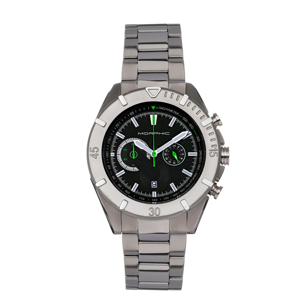 Morphic M94 Series Chronograph Bracelet Watch w/Date