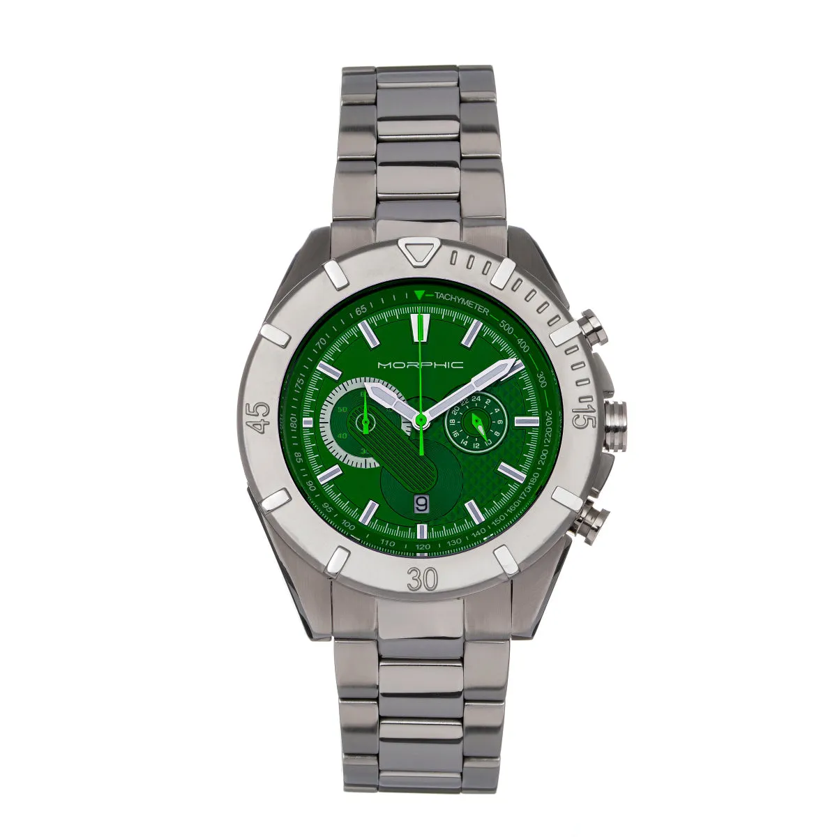 Morphic M94 Series Chronograph Bracelet Watch w/Date