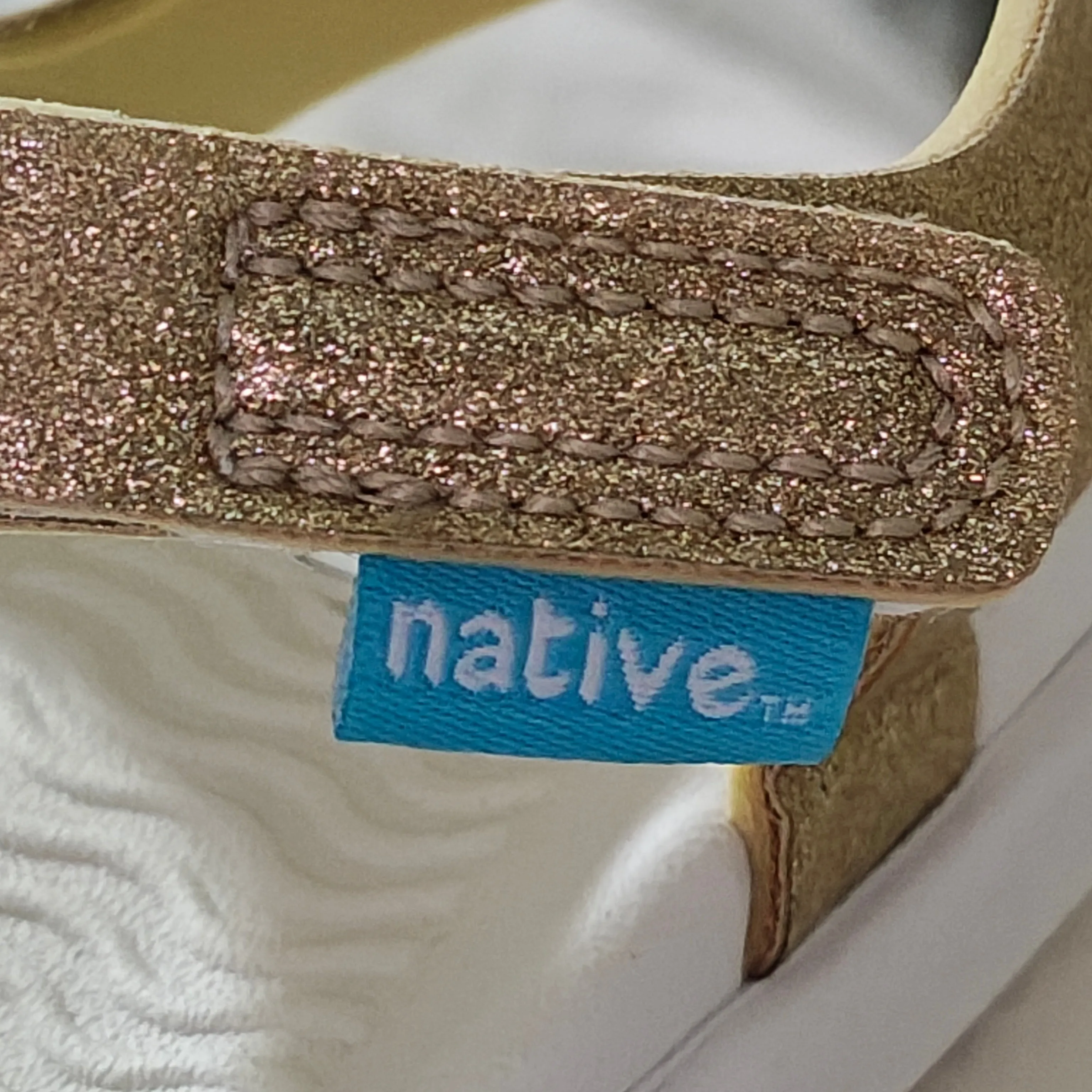 NATIVE Glitter Charley Sandal