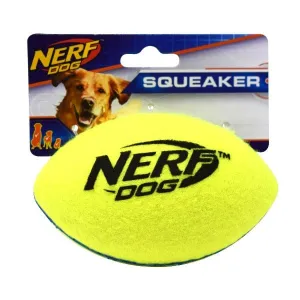 Nerf Dog Max Court Squeaker Football Toy