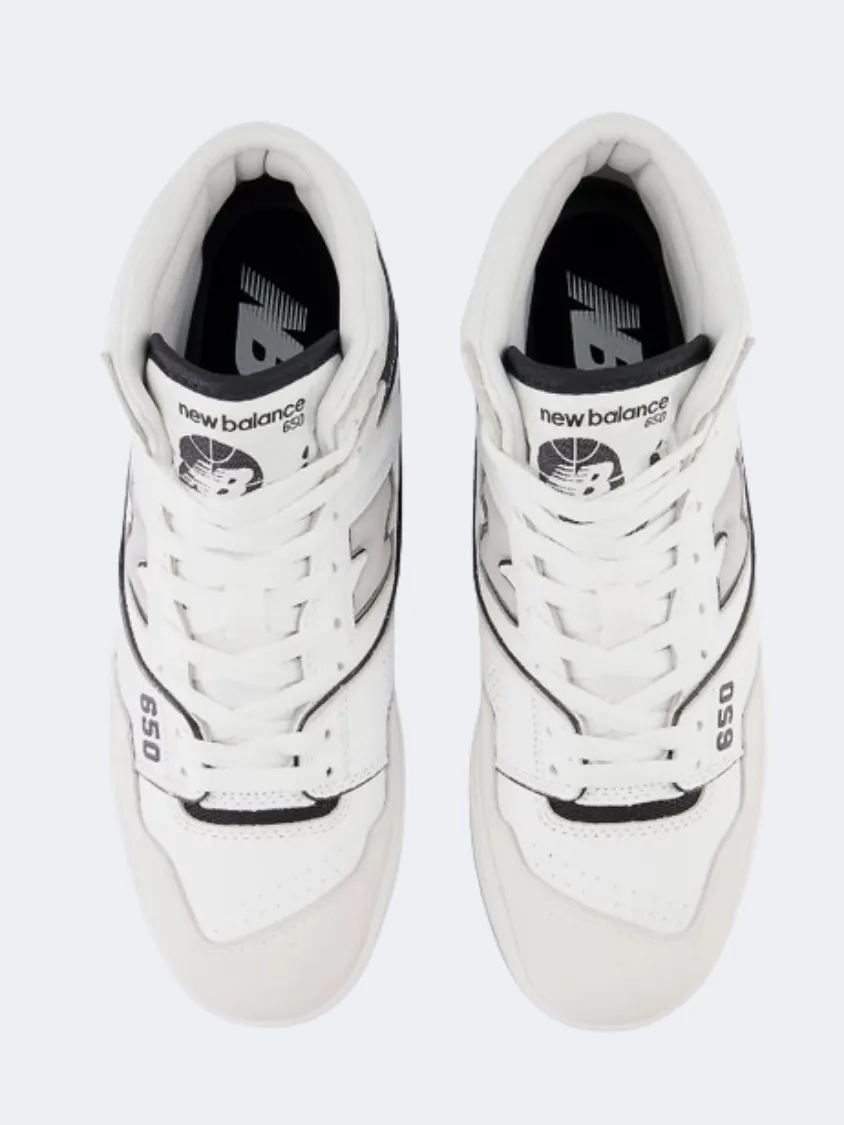 New Balance 650 Unisex Lifestyle Shoes White/Black/Angora