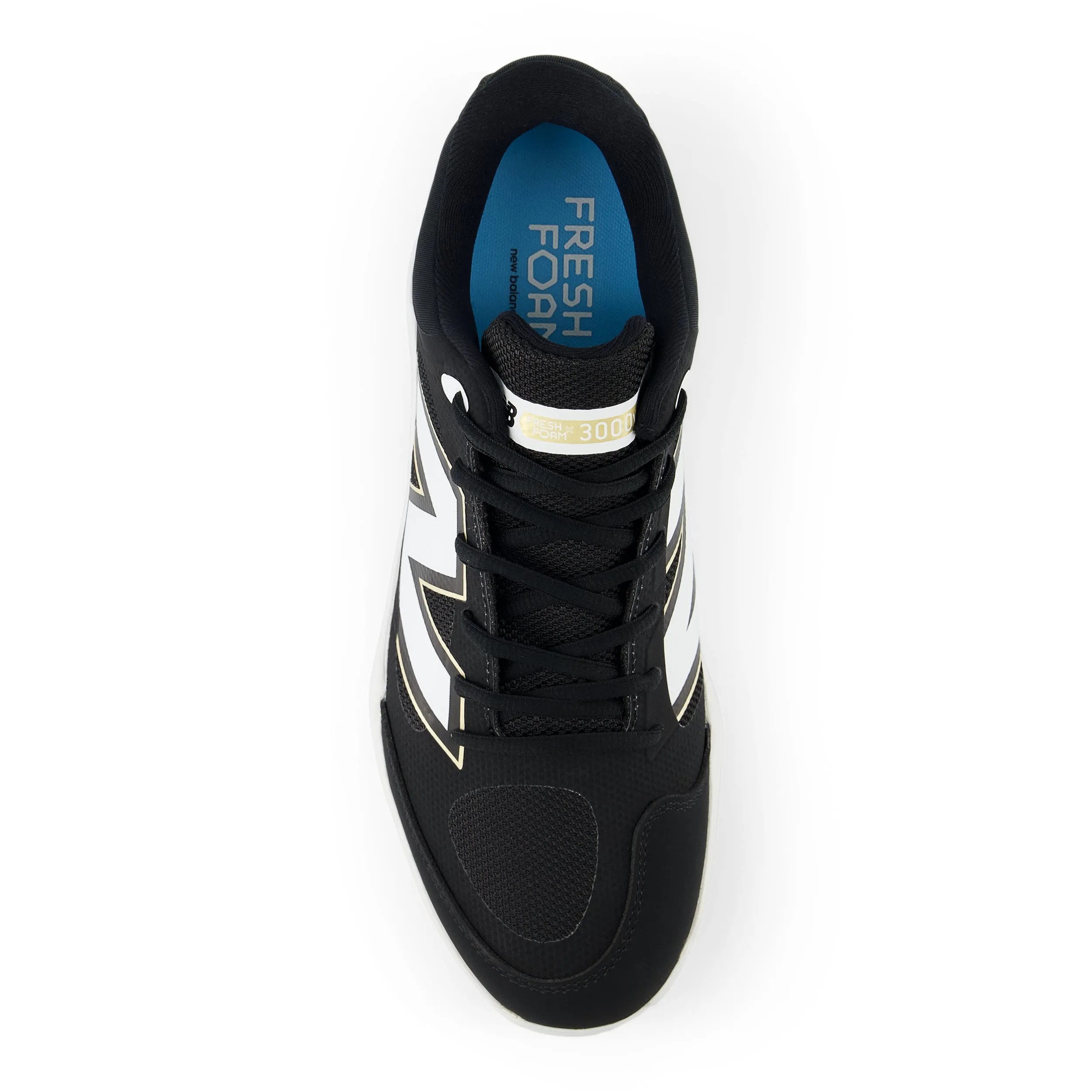 New Balance L3000 V7 Metal Cleats - Black - EE Fit