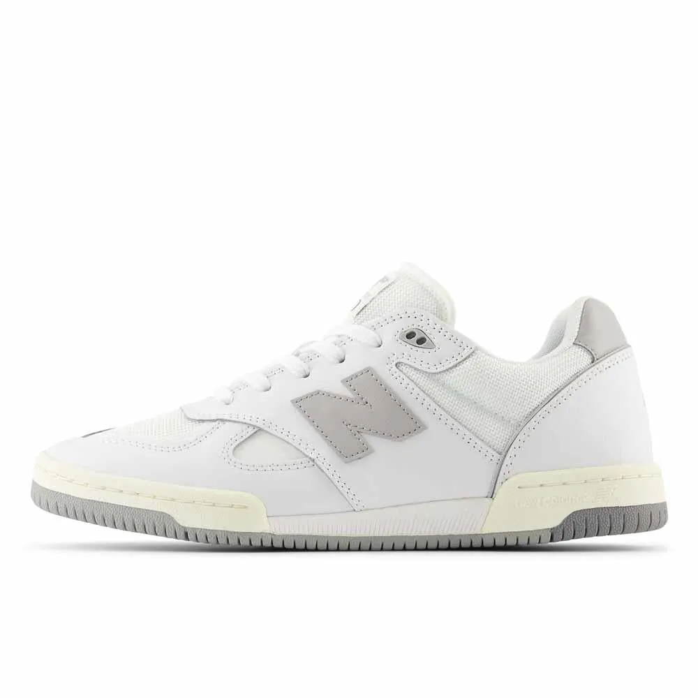 New Balance Numeric  Tom Knox 600 White Rain Cloud Skate Shoes