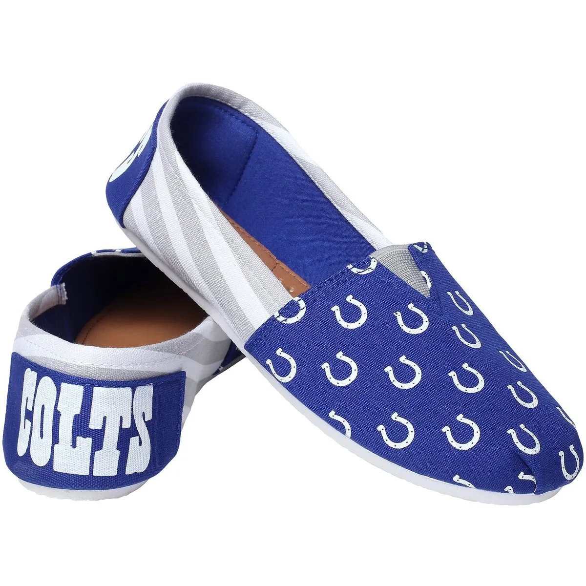 NFL Womens Officially Licensed Stripe Canvas Shoes - Pick Your Team!