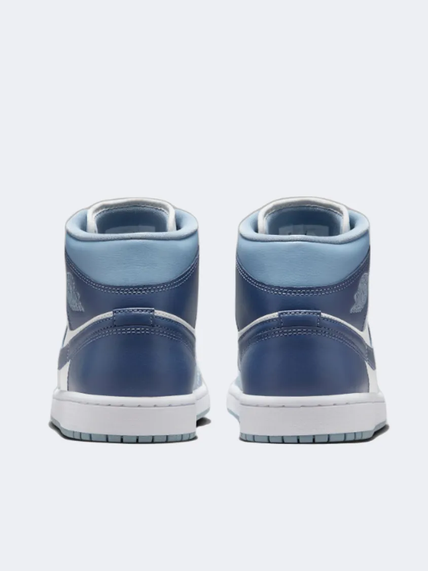 Nike Air Jordan 1 Women Lifestyle Shoes Sail/Blue Grey/White