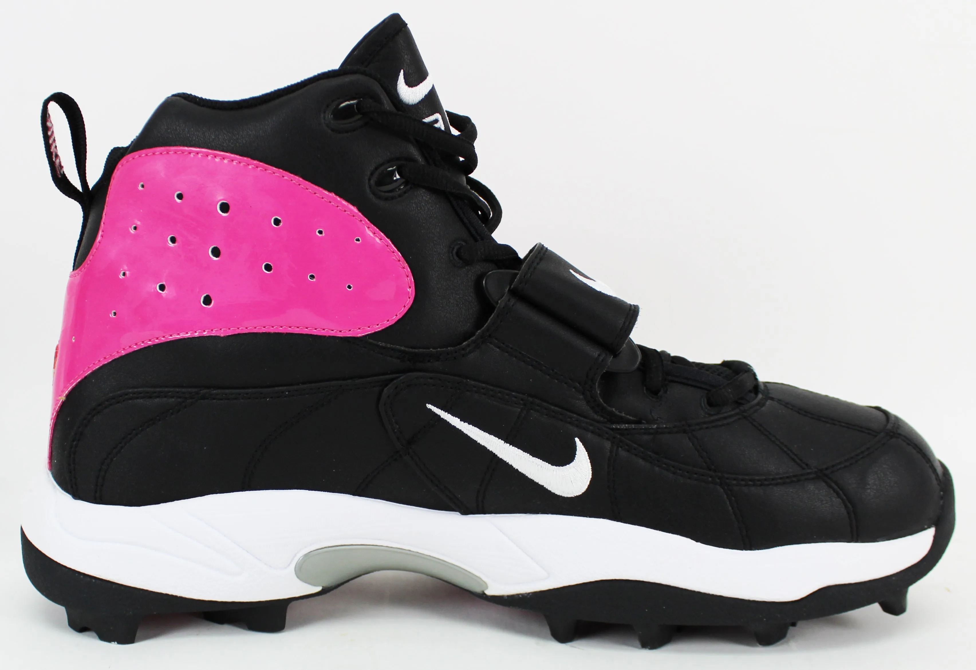 Nike Air Pro Shark Stove Cleats Black White Hot Pink (BCA) Size 14 New