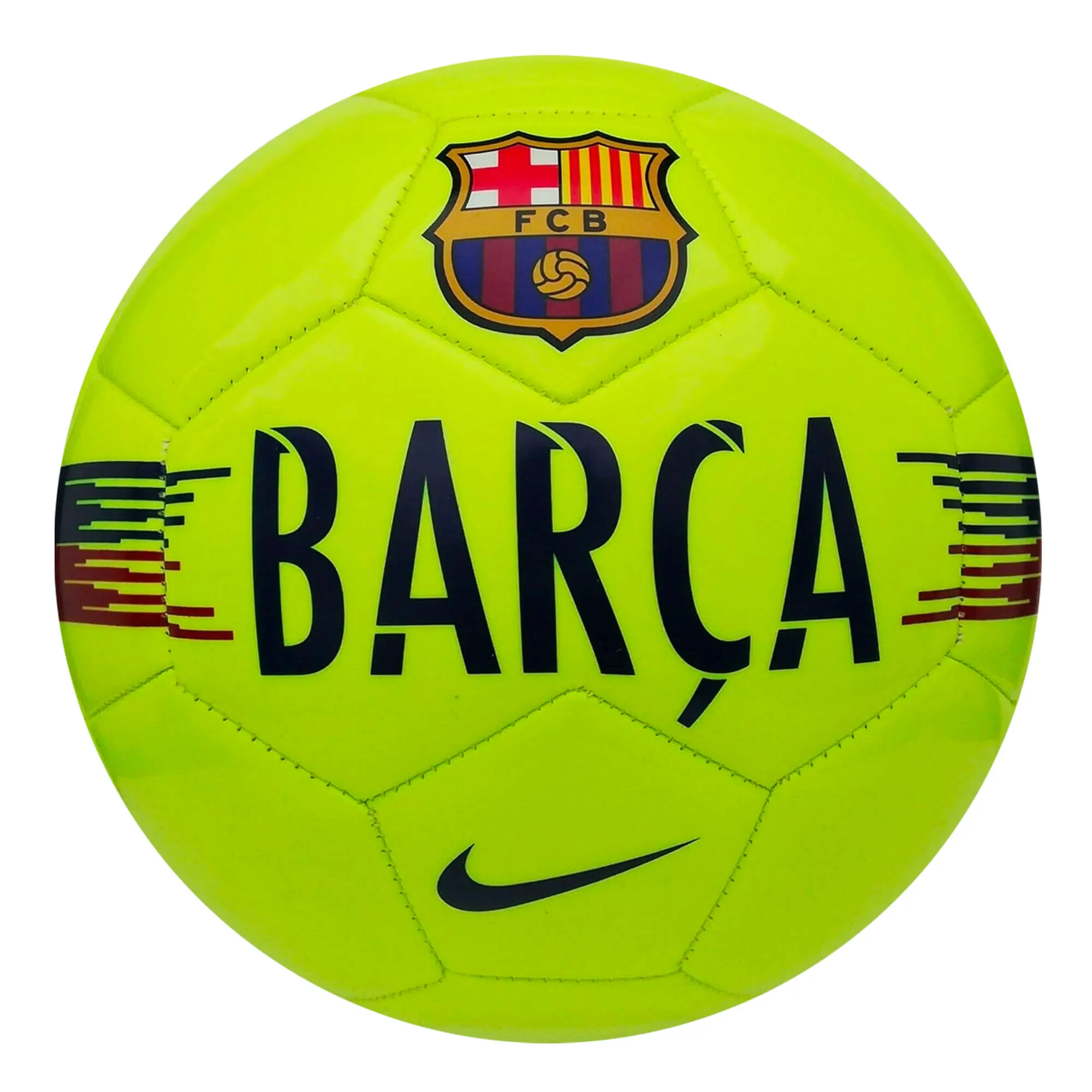 Nike FC Barcelona Supporters Ball Volt/Noble Red