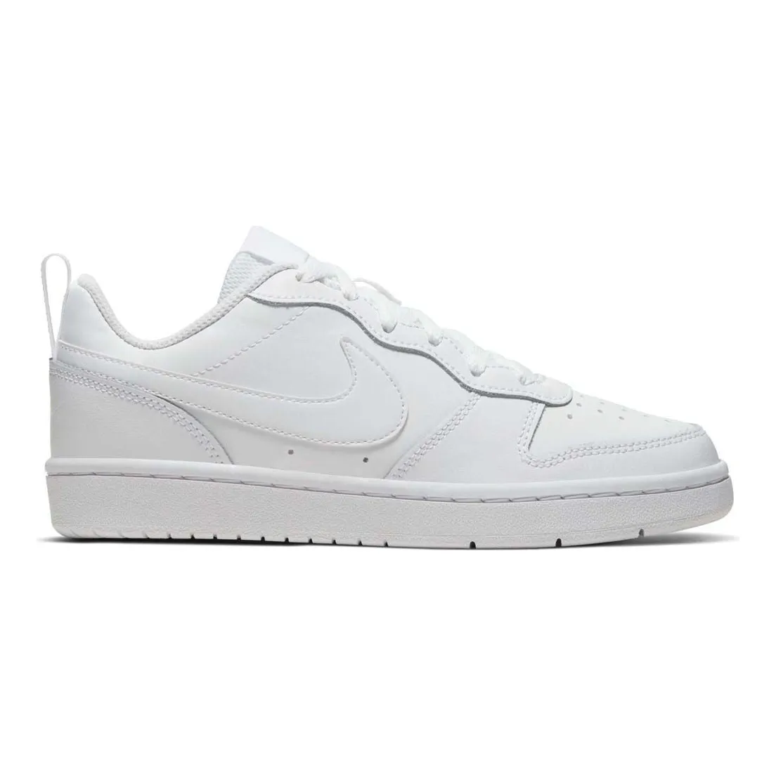 Nike Kid's Court Borough Low 2 Shoes - All White