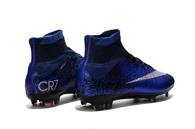 Nike Mercurial Superfly CR7 Chapter 2 FG- Deep Royal Blue/ Metallic Silver/ Racer Blue