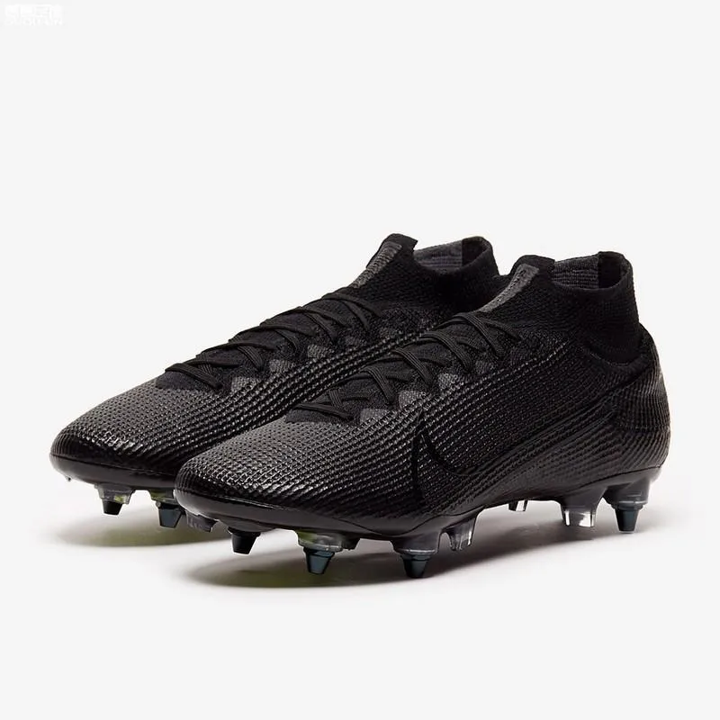 Nike Mercurial Superfly VII Elite SG-PRO AC Under The Radar Soccers Cleats Shoes Black