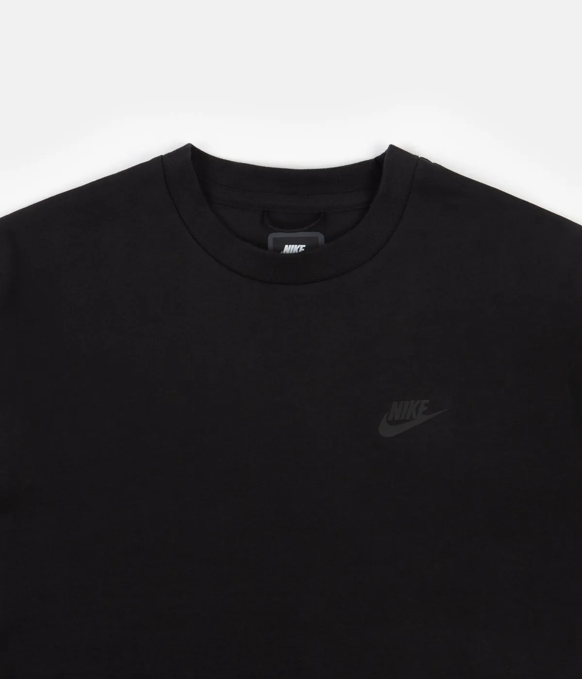 Nike Tech Fleece Crewneck Sweatshirt - Black / Black