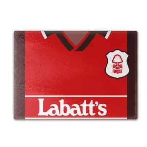 Nottingham Forest 1996 Home Chopping Board