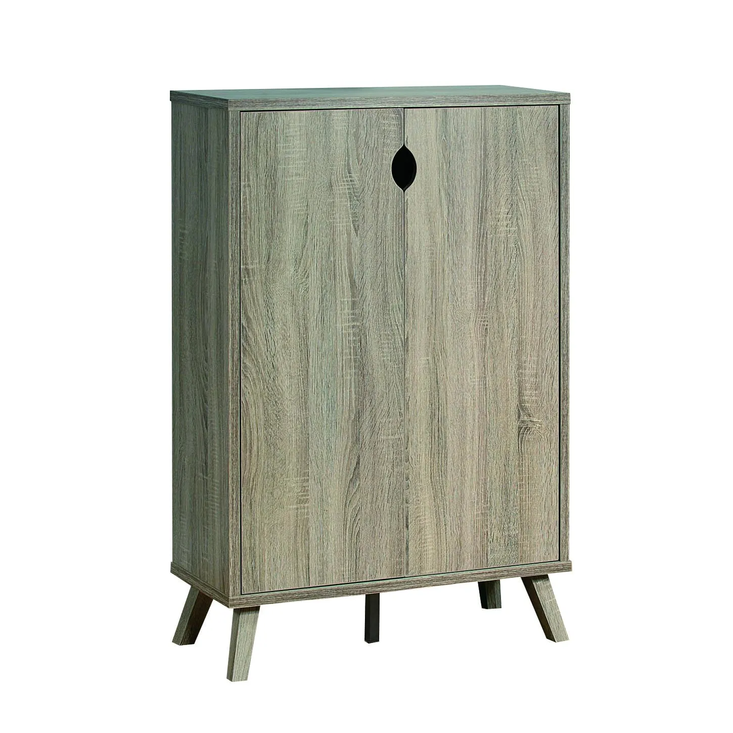 Nuu Shoe Storage Cabinet - Dark Taupe