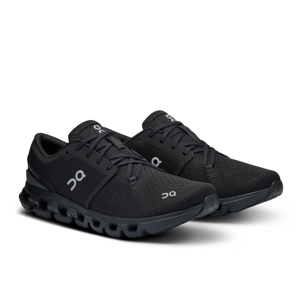 On Running Cloud X 4 (Mens) Black/Eclipse