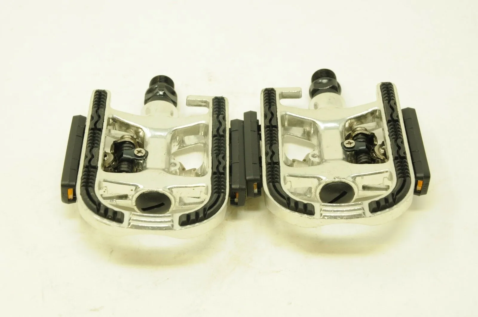 PAIR FDP DUAL FUNCTION RACE, TRAIL BIKE PEDALS SPD COMPATIBLE   CLEATS