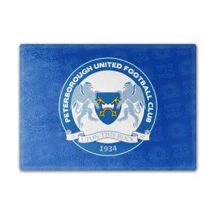 Peterborough United Crest Chopping Board