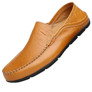 Pologize™ Casual Faux Leather Loafers