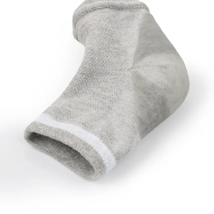 Polyester-cotton Gel Anti-foot Heel Dry Cracking Moisturizing Socks Protection Sleeve ,Random Color Delivery