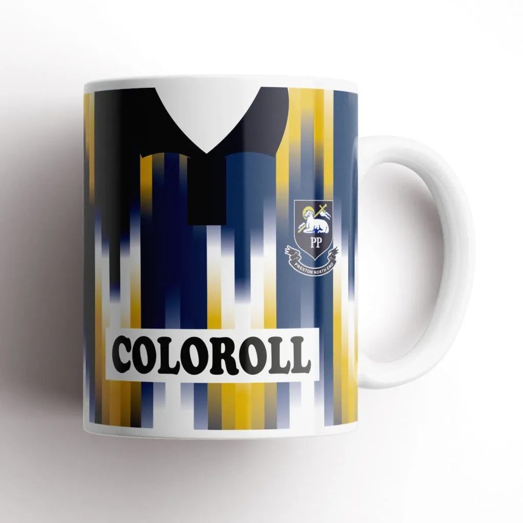 Preston North End Retro Kit Mugs