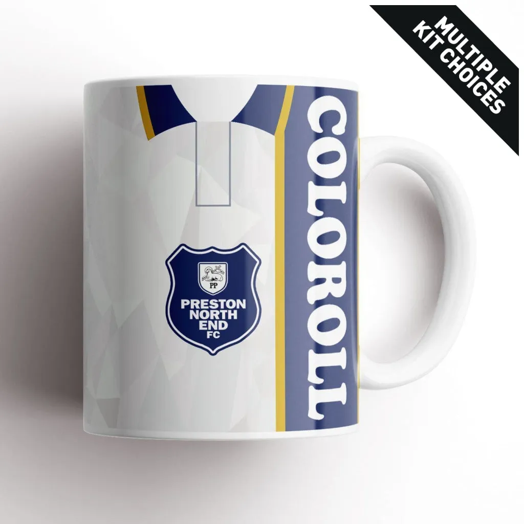 Preston North End Retro Kit Mugs