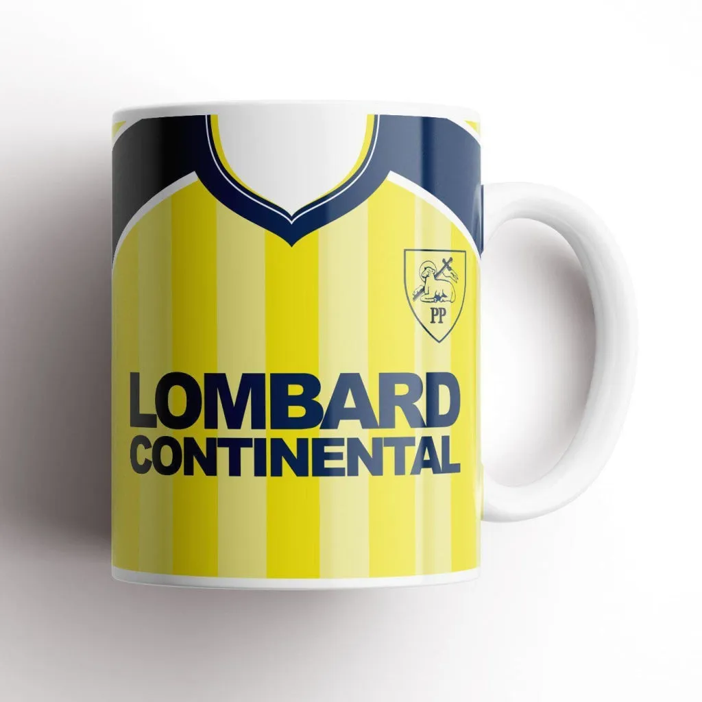 Preston North End Retro Kit Mugs