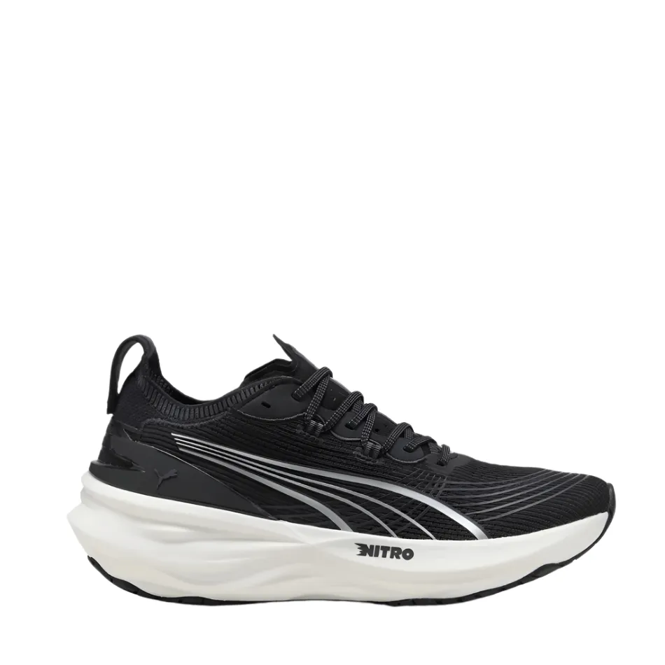 Puma Men's ForeverRun NITRO 2 Running Shoes in PUMA Black/PUMA White SS25