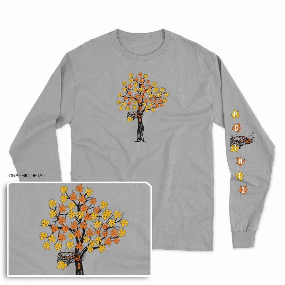 "Falling Leaves" Long Sleeve Tee