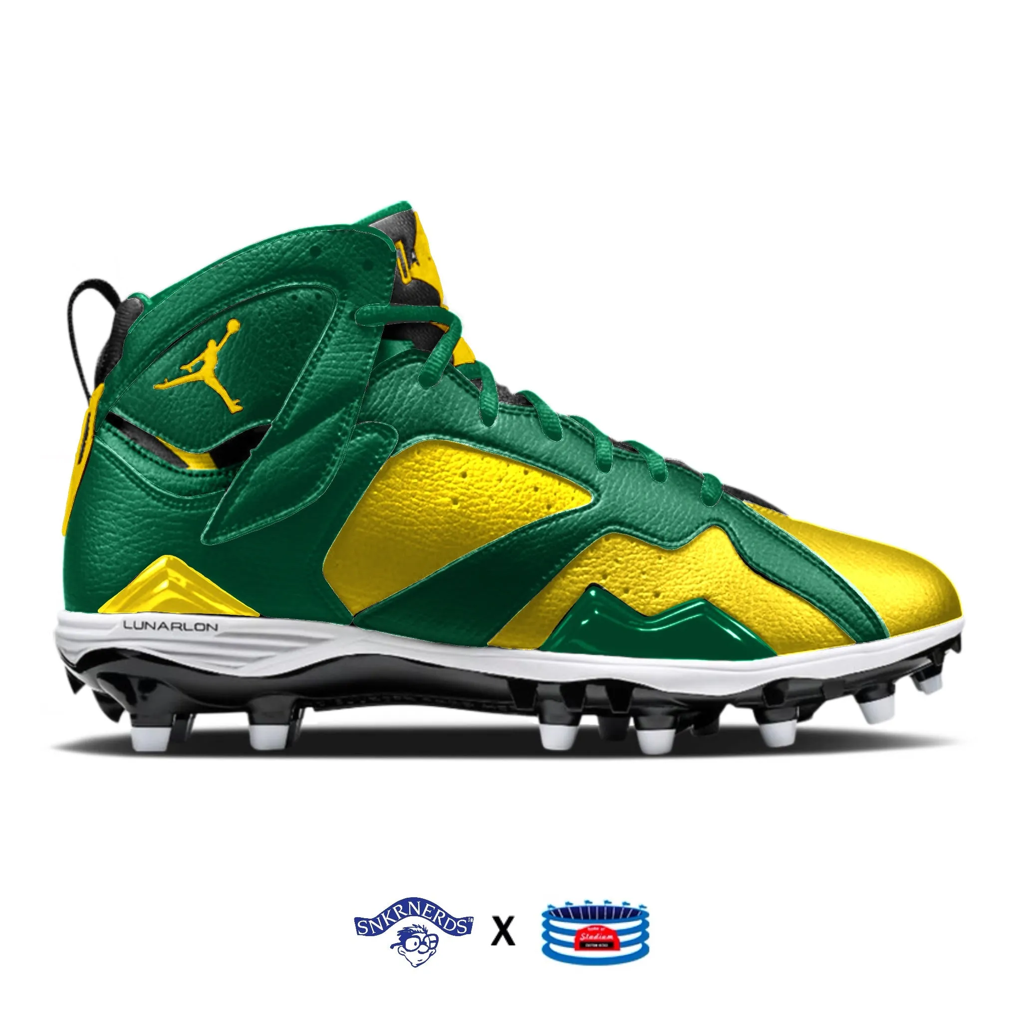 "Oregon” Jordan 7 Retro TD Cleats