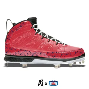 "Washington Splatter" Jordan 9 Retro Cleats