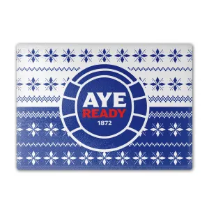 Rangers Knitted Halves Chopping Board