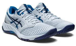 SALE - Asics Netburner Ballistic FF 3 Women's Shoes, Sky / Indigo Blue