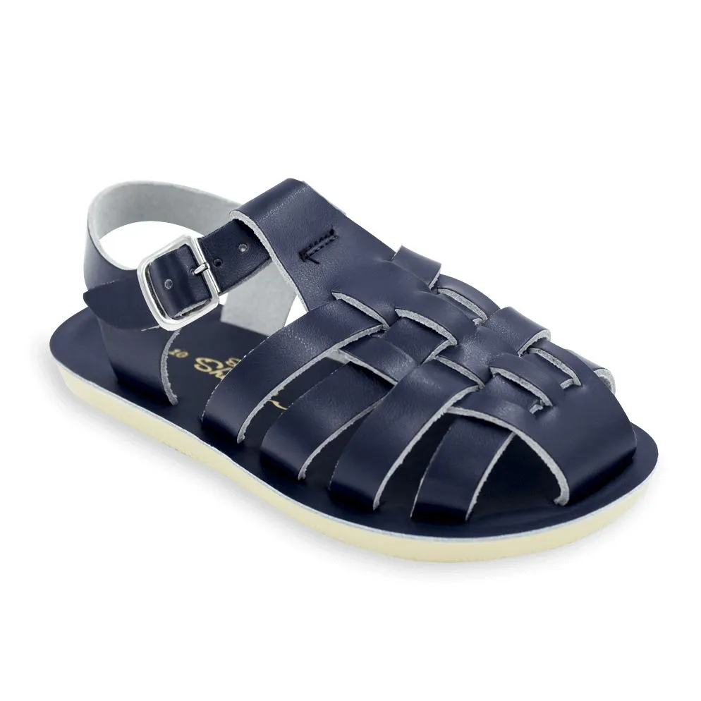 Salt Water Sandals Navy Blue Sailor Children's Sandals