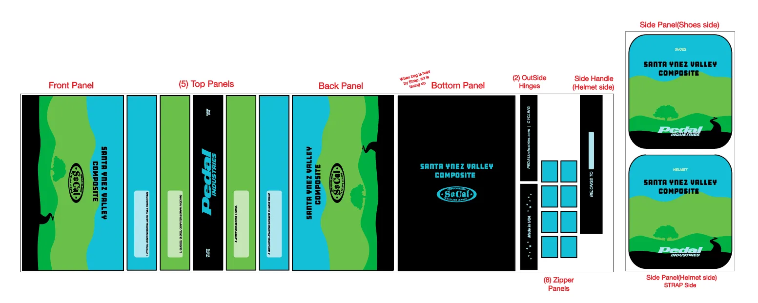 Santa Ynez Youth MTB Composite 2023 RACEDAY BAG™