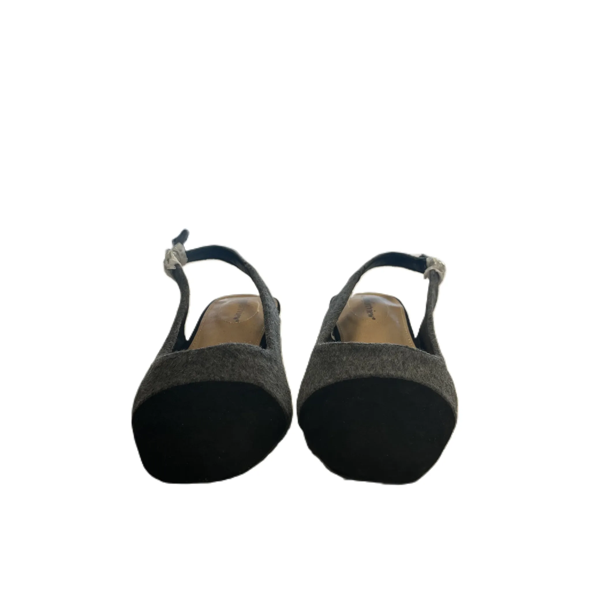 Shoes Flats By Comfortview In Black & Grey, Size: 8.5