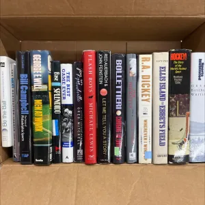 Sports Hardcover Novel, Hockey, Football and More 15 books