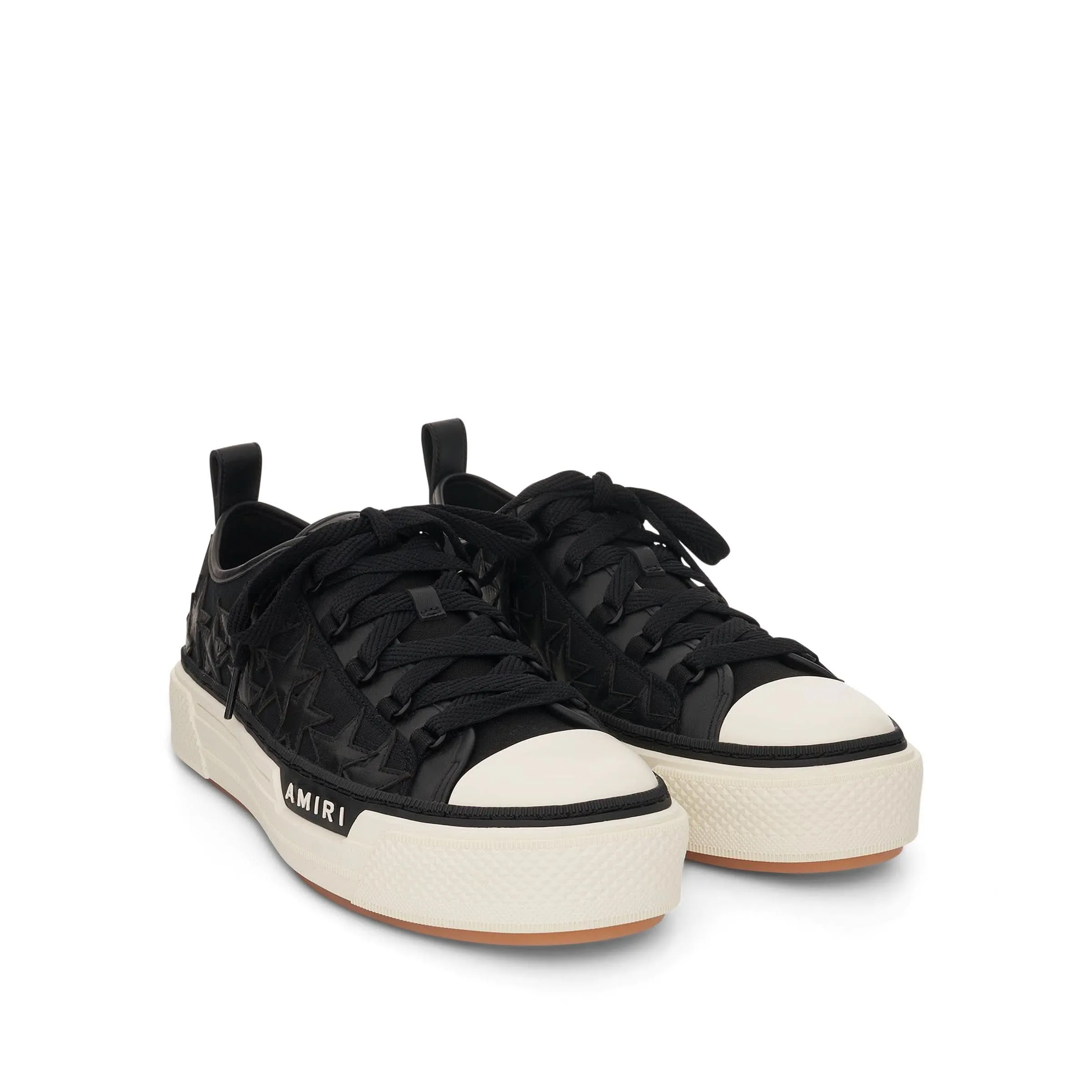 Stars Court Low Sneaker in Black