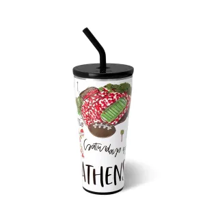 *SWIG Saturdays In Athens Straw Tumbler (32oz)