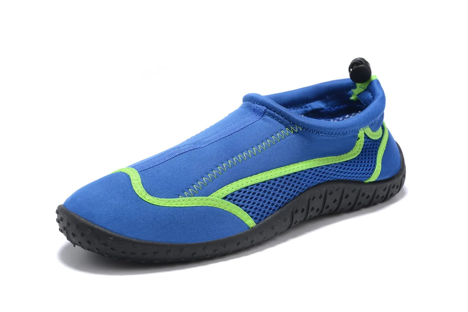 Tecs Mens Slip on Aquasock Royal/Volt Water Shoes