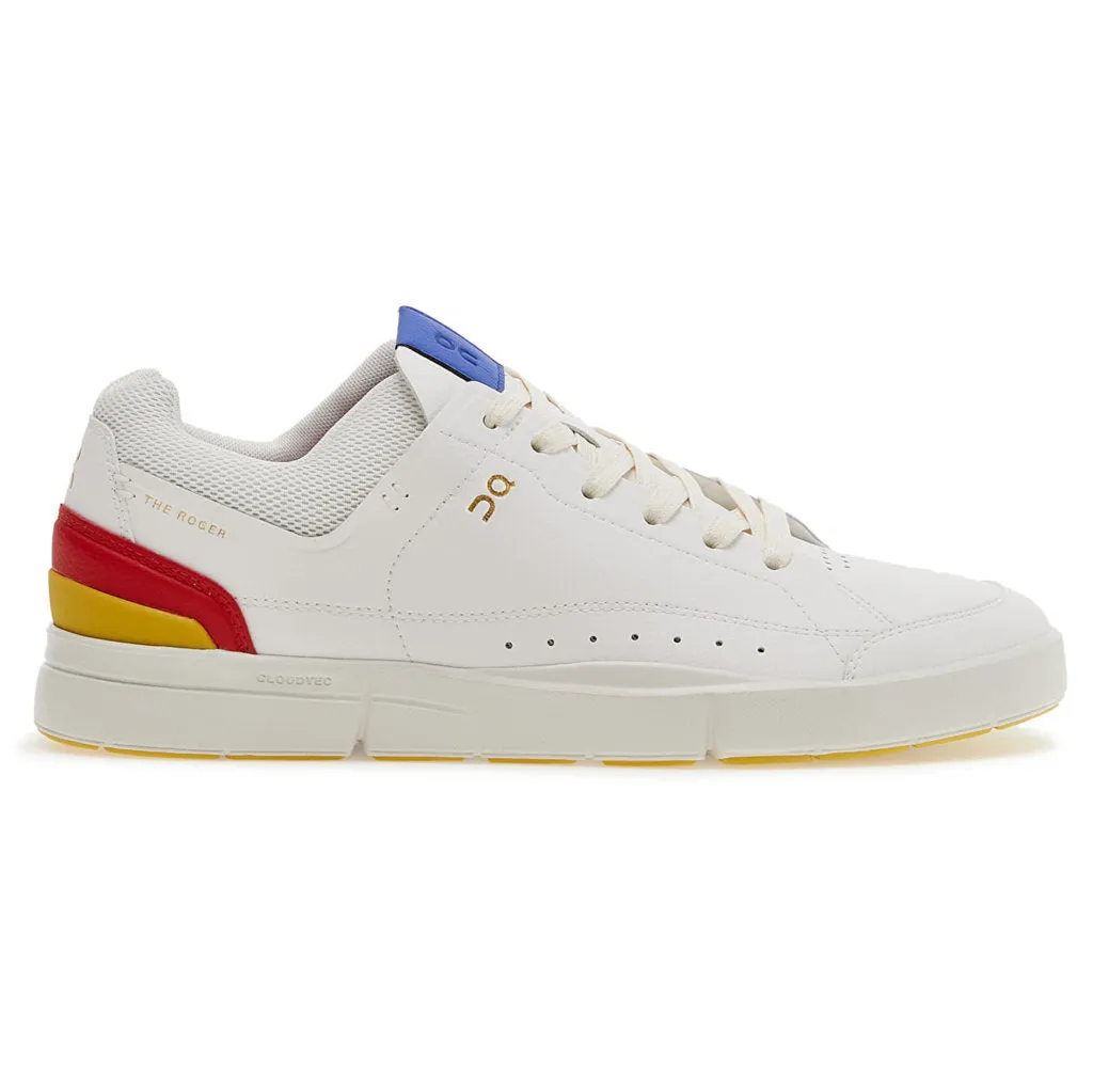 The Roger Centre Court Synthetic Leather Men's Low-Top Trainers