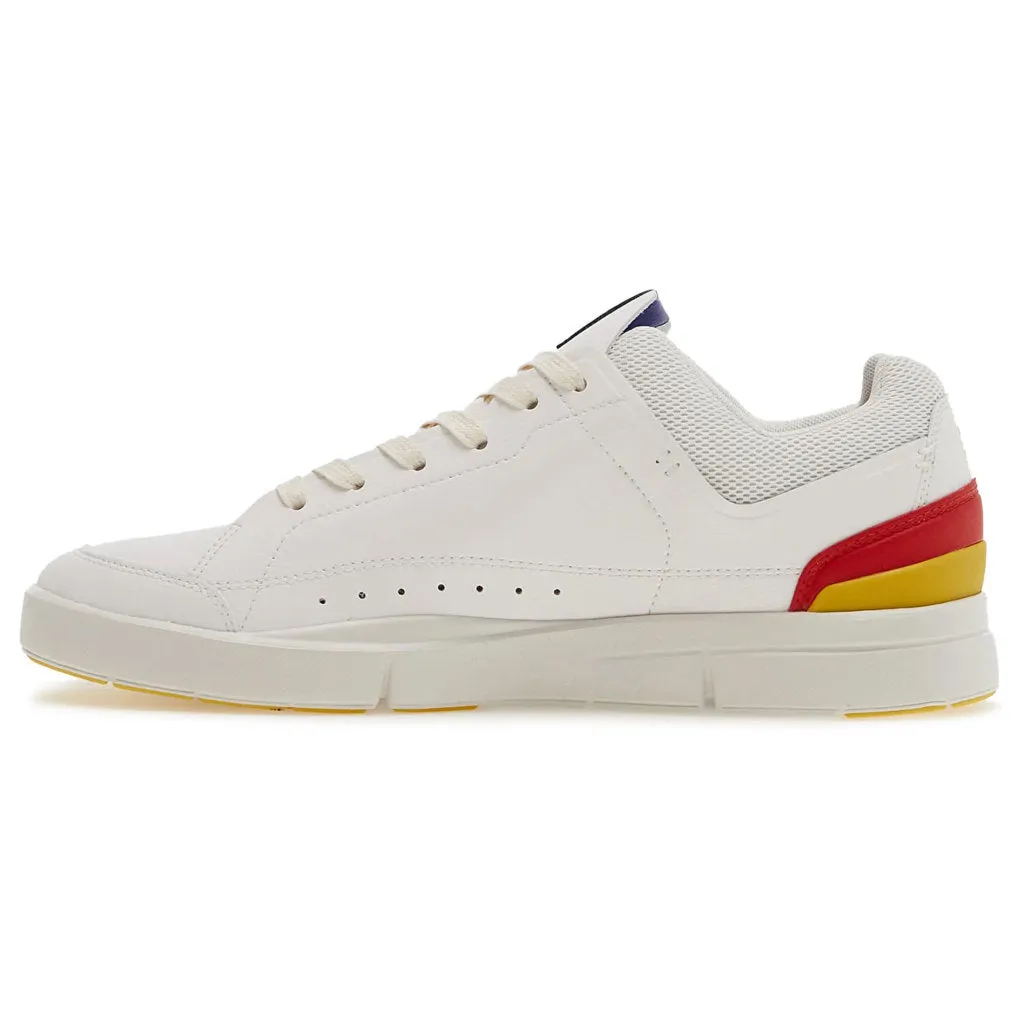 The Roger Centre Court Synthetic Leather Men's Low-Top Trainers