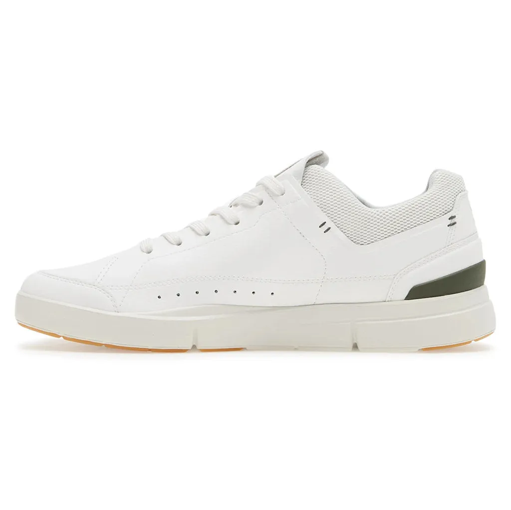 The Roger Centre Court Synthetic Leather Men's Low-Top Trainers